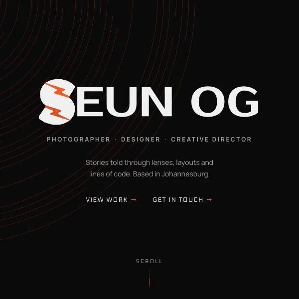 Home page of scriptsandtags.com — the SEUN OG logo on a dark background